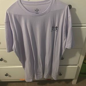 Under armour t shirt purple XL
